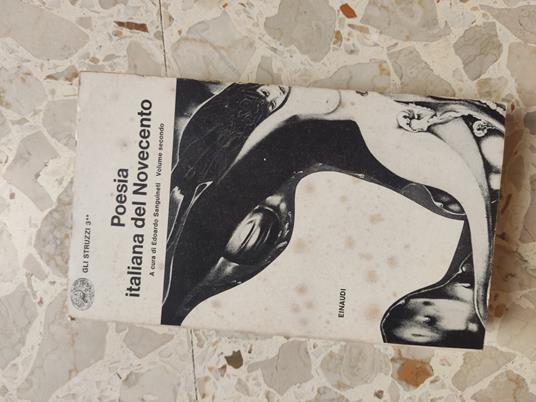 Poesia italiana del Novecento - Edoardo Sanguineti - copertina