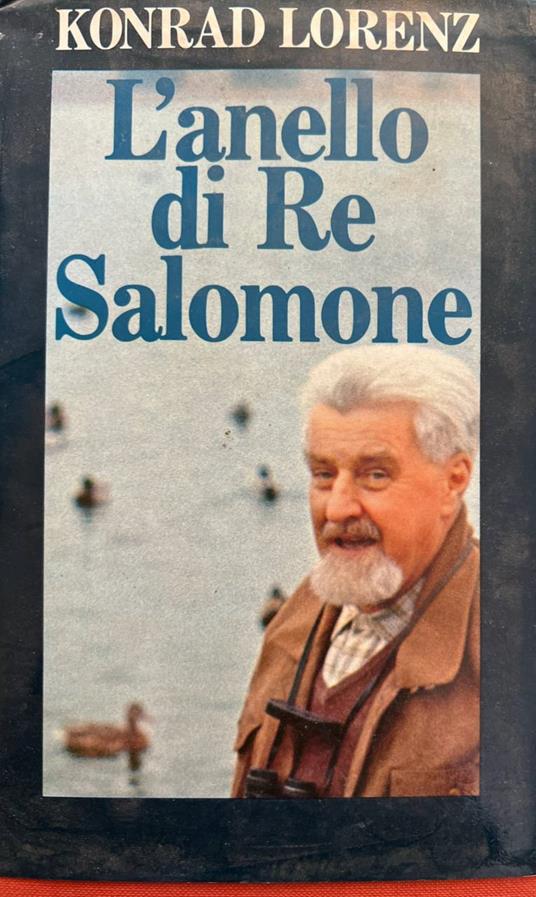 L' anello di Re Salomone - Konrad Lorenz - copertina