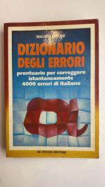Dizionario degli errori