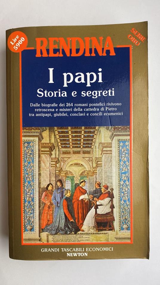 I papi. Storia e segreti - Claudio Rendina - copertina