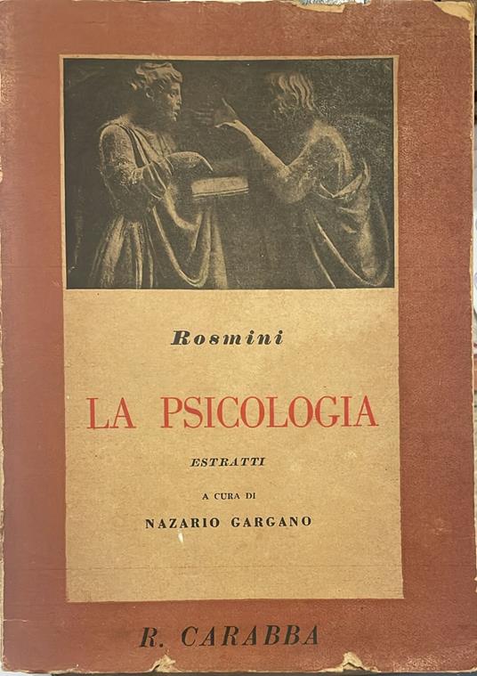 psicologia. Estratti - Antonio Rosmini - copertina