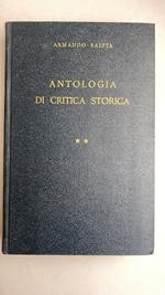 Antologia di critica storica