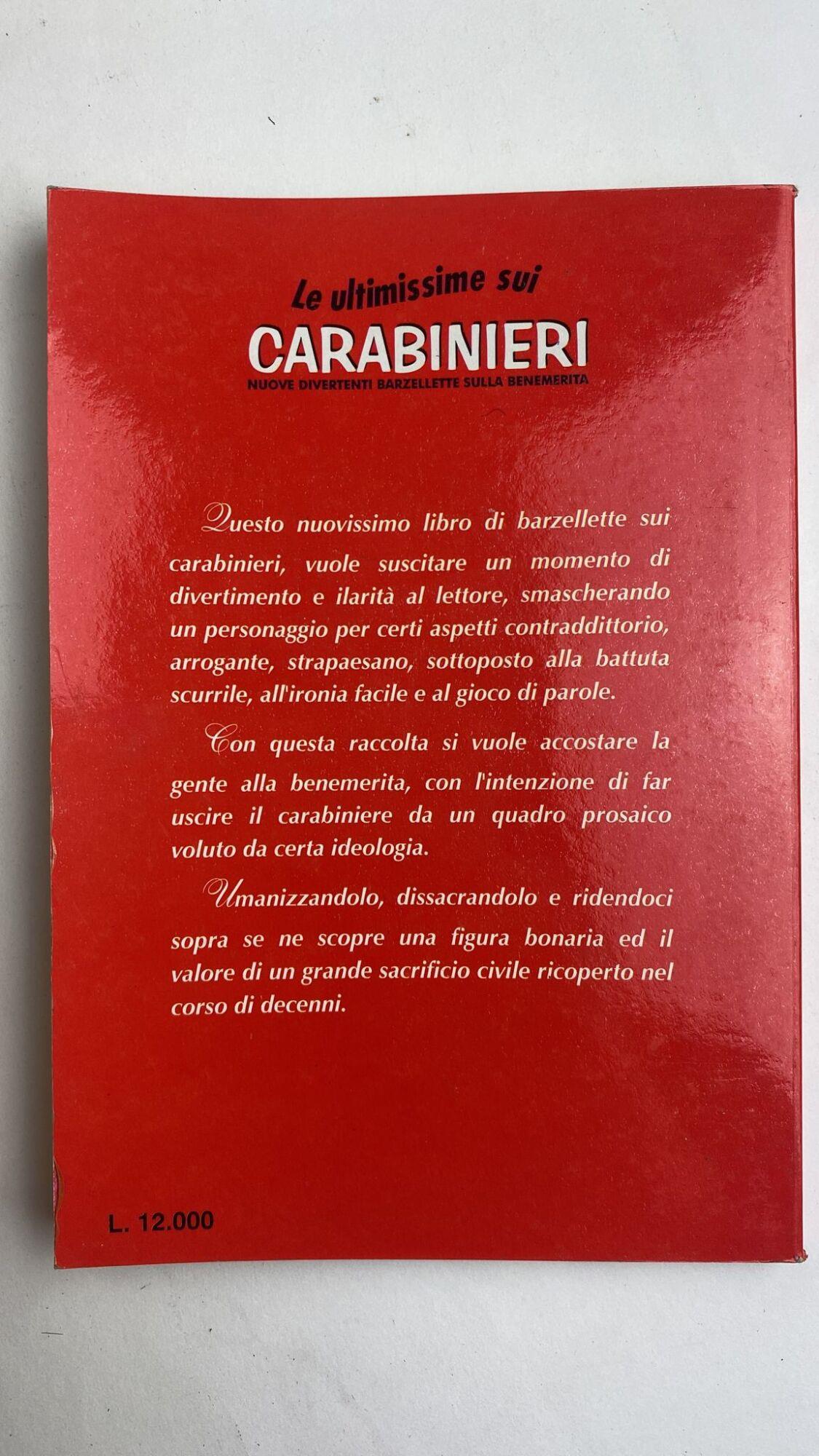 Le ultimissime sui carabinieri