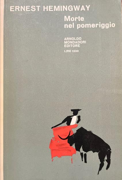 Morte nel pomeriggio - Ernest Hemingway - copertina