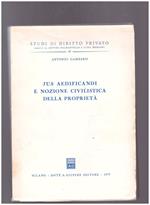 Jus aedificandi e nozione civilistica della proprietà