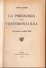 La psicologia della testimonianza