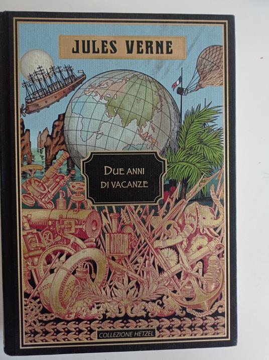 Due anni di vacanze - Jules Verne - copertina