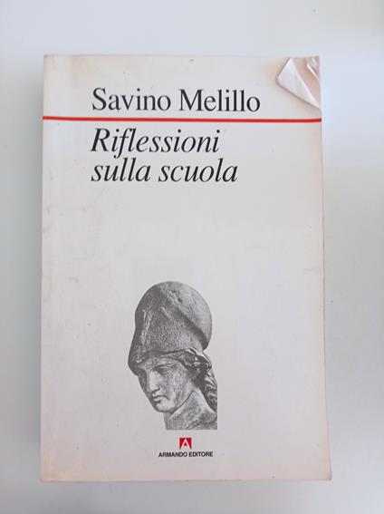 Riflessioni sulla scuola - copertina