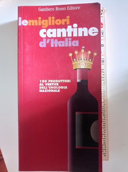 Le migliori cantine d'Italia - copertina