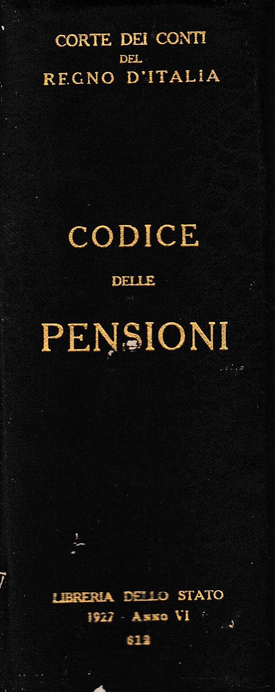 Codice delle Pensioni - copertina