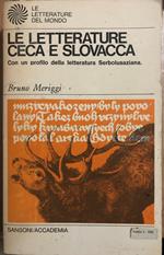 Le letterature ceca e slovacca