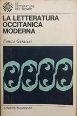 La letteratura occitanica moderna