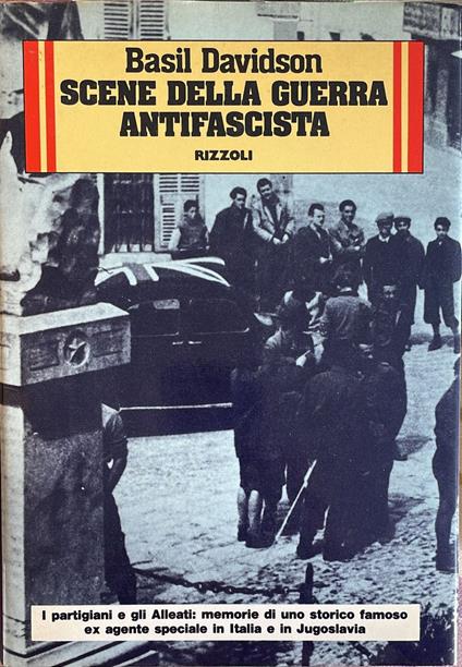 Scene della guerra antifascista - Basil Davidson - copertina