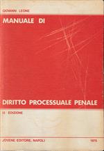 Manuale di Diritto Processuale Penale