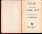 Manuale di procedura civile