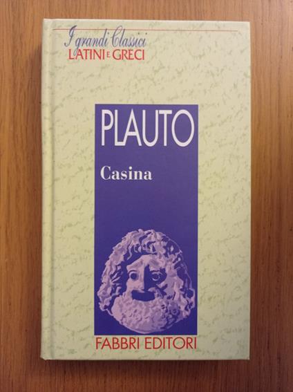 Casina - T. Maccio Plauto - copertina