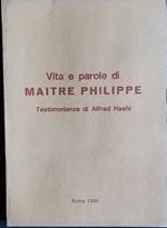 Vite e parole di Maitre Philippe