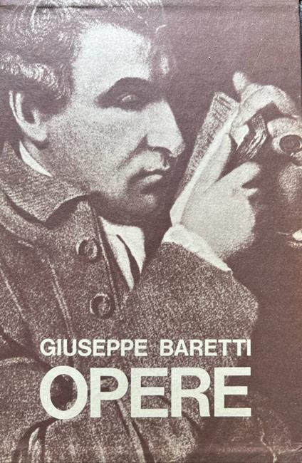 Opere - Giuseppe Baretti - copertina