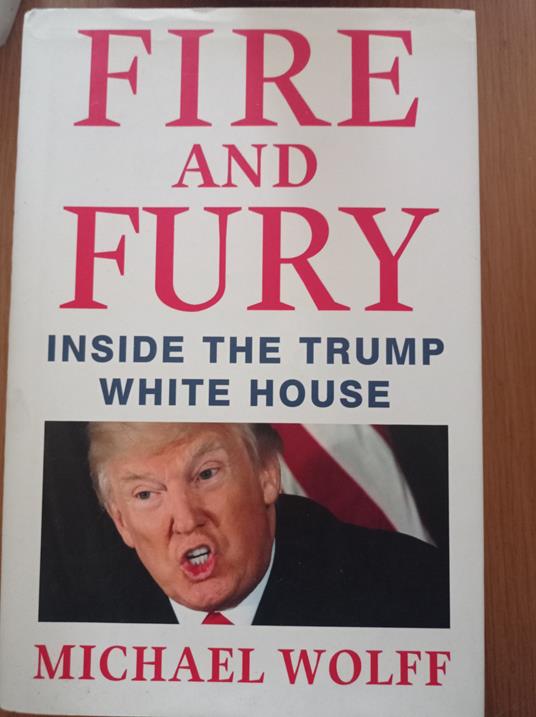 Fire and Fury: Inside the Trump White House - copertina