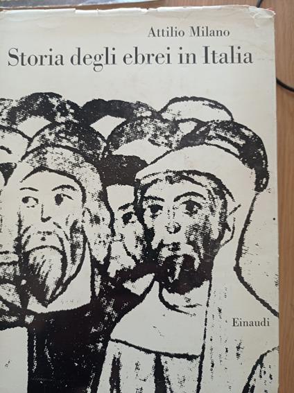 Storia degli ebrei in Italia - Attilio Milano - copertina