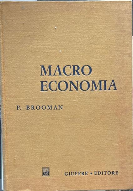 Macro economia - copertina