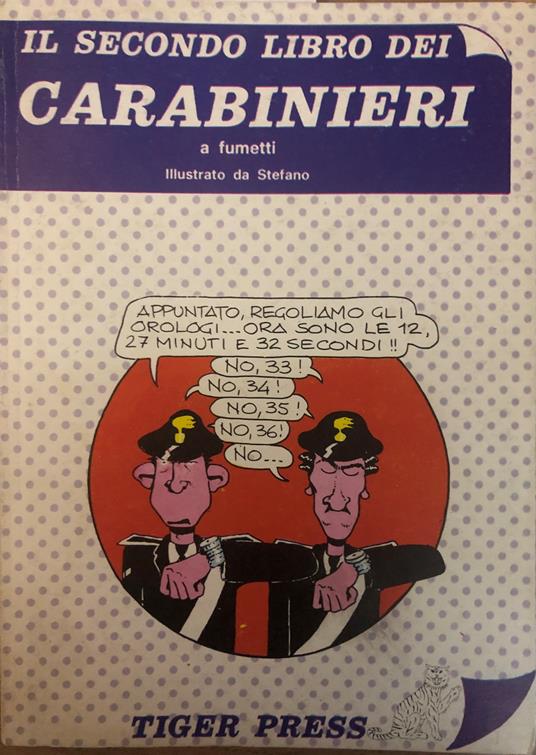 Il secondo libro dei carabinieri a fumetti - copertina