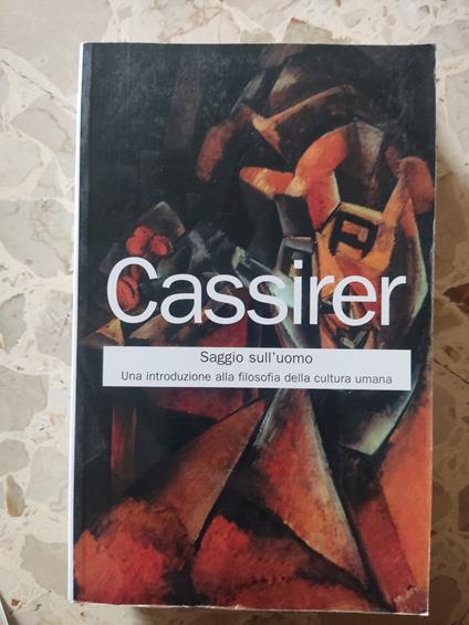 Saggio sull'uomo: una introduzione alla filosofia della cultura umana - Ernst Cassirer - copertina