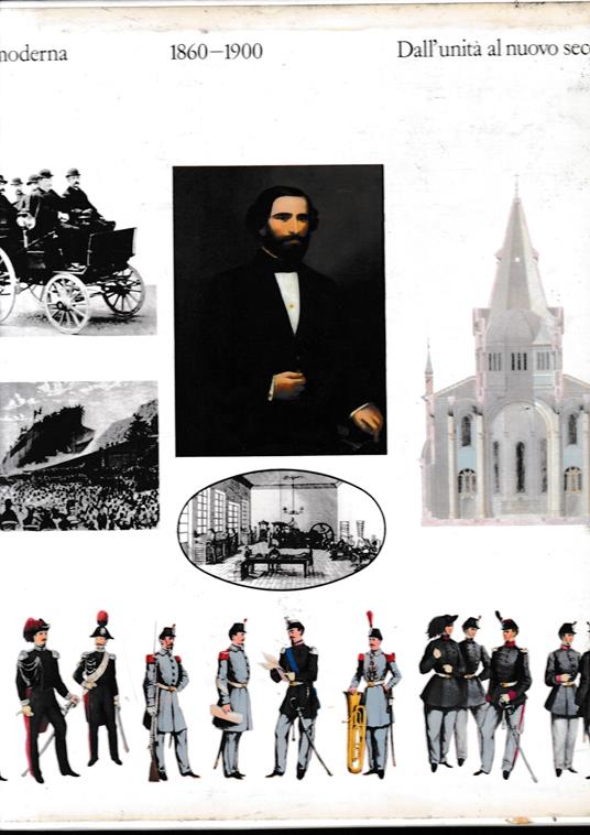 Italia moderna. Dall'unità al nuovo secolo 1860-1900. Vol. 1° - Omar Calabrese - copertina