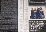 Socialismo e questione femminile in Italia 1892-1922