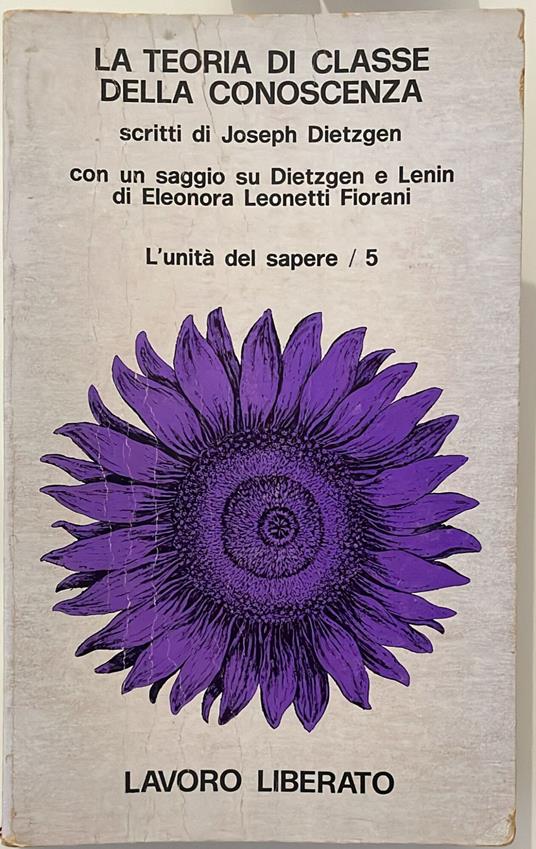 La teoria di classe della conoscenza - copertina