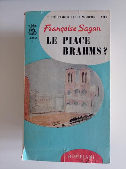 Le piace Brahms - Françoise Sagan - copertina