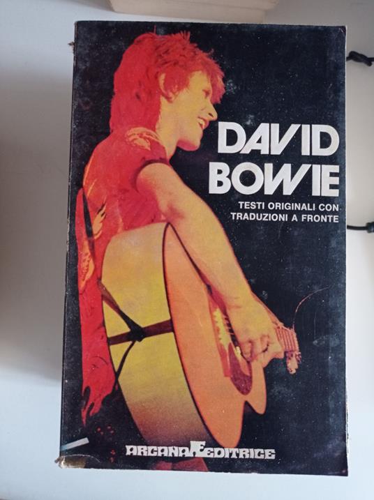 Testi originali con traduzioni a fronte - David Bowie - copertina