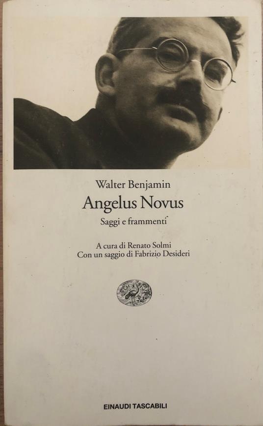 Angelus Novus. Saggi e frammenti - Walter Benjamin - copertina