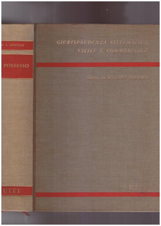 Il possesso - Francesco Silvio Gentile - copertina