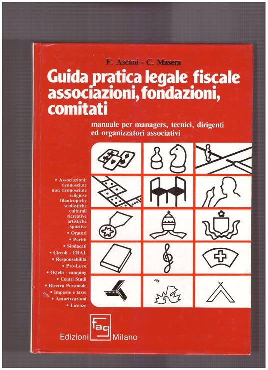 Guida pratica legale fiscale associazioni, fondazioni, comitati - copertina