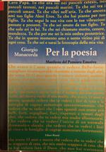 Per la poesia. Manifesto del Pensiero Emotivo