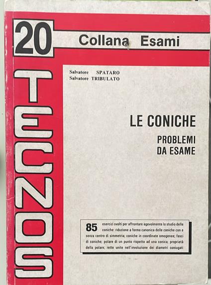 Le coniche. Problemi da esame - copertina