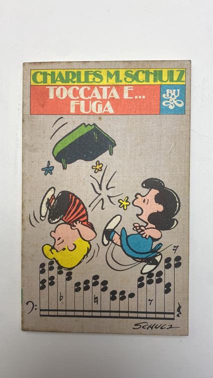 Toccata e...fuga - Charles M. Schulz - copertina