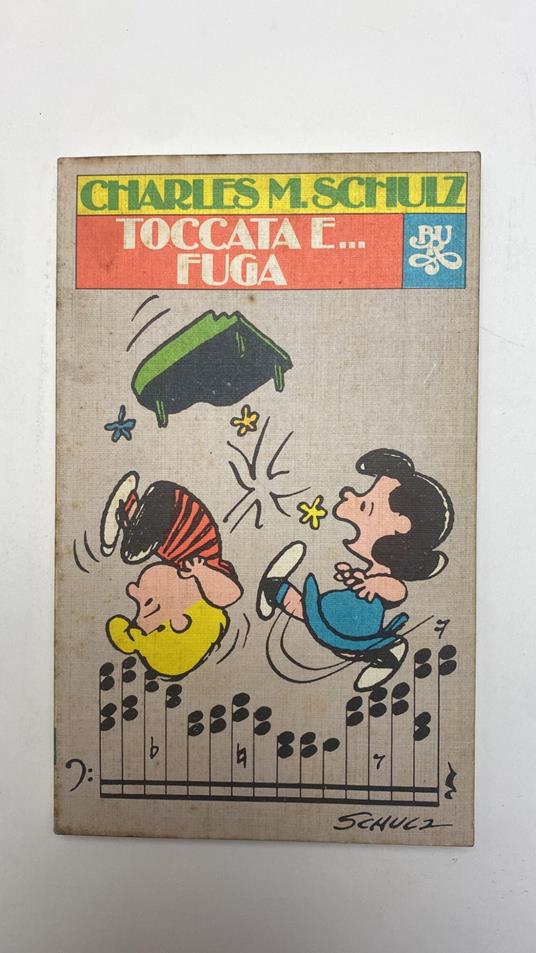 Toccata e...fuga - Charles M. Schulz - copertina