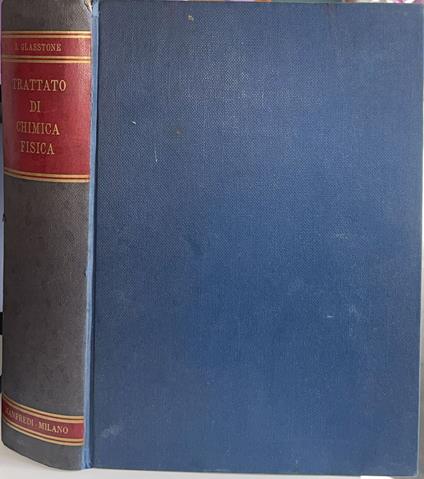 Trattato di Chimica-Fisica - Samuel Glasstone - copertina