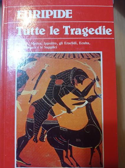 Tutte le tragedie - Euripide - copertina