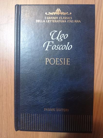 Poesie - Ugo Foscolo - copertina
