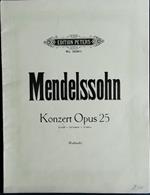 Konzert Opus 25. G minor