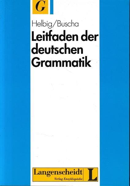 Leitfaden der deutschen Grammatik - copertina