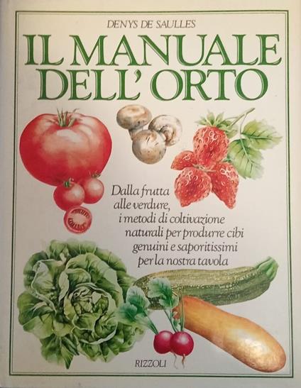 Manuale dell'orto - copertina