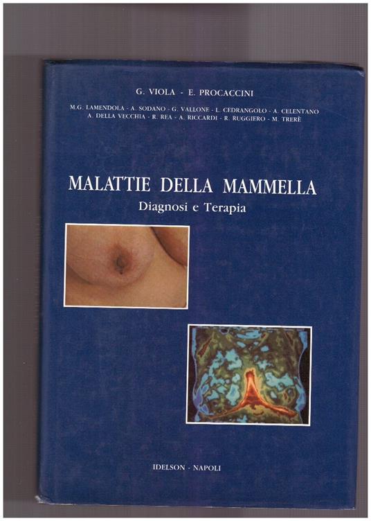 Malattie della mammella Diagnosi e Terapia - copertina