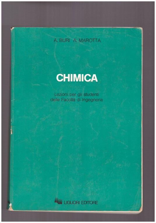 Chimica. Lezioni per gli studenti della Facoltà di ingegneria - copertina