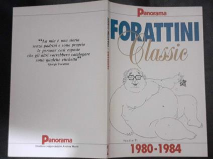 Classic 1980-1984. Panorama - Giorgio Forattini - copertina