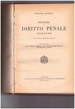 Trattato di diritto penale italiano Volume terzo