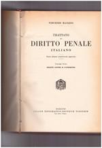 Trattato di diritto penale italiano Volume Nono